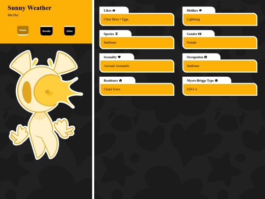 profile/Stormy/sunny screenshot