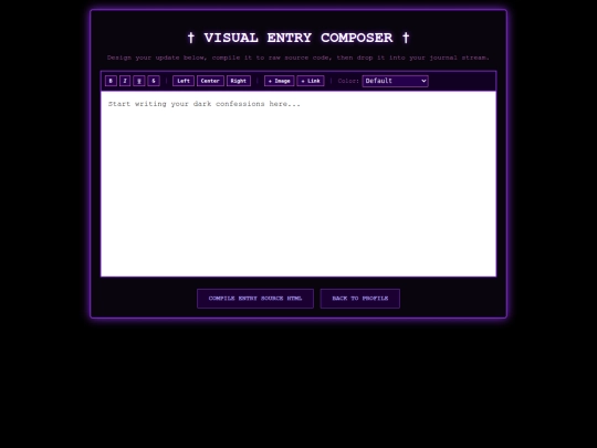 admin screenshot