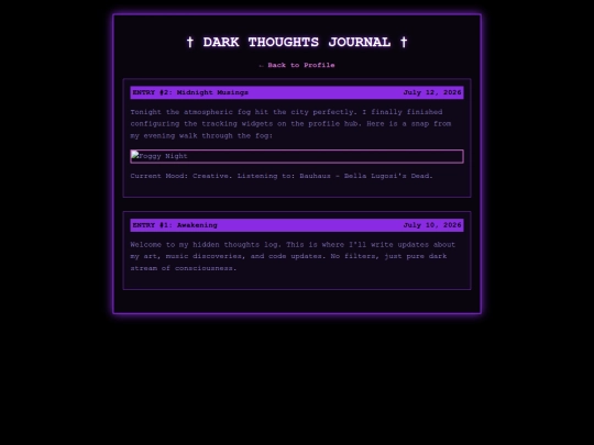 blog screenshot