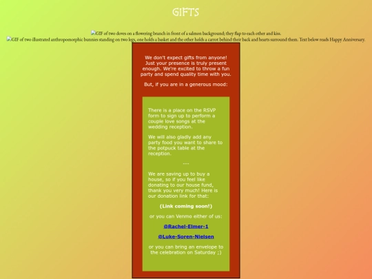 gifts screenshot