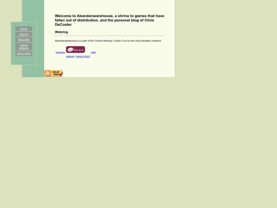 webring screenshot