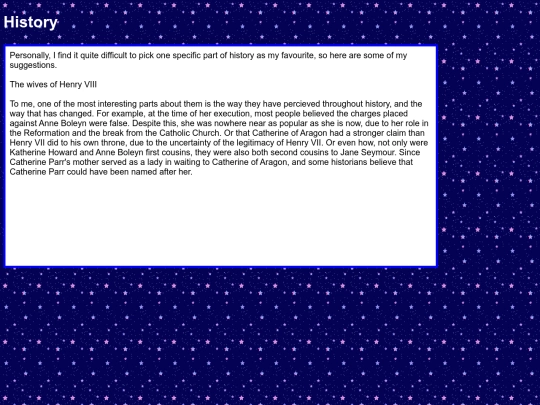 webpage/historypage screenshot