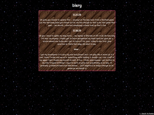 home/blog screenshot