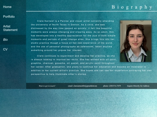 bio screenshot