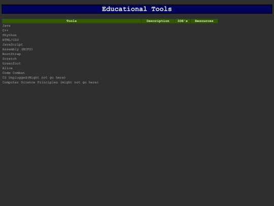 tools screenshot