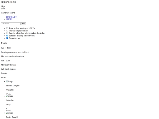 admin/template/partials/_settings-panel screenshot