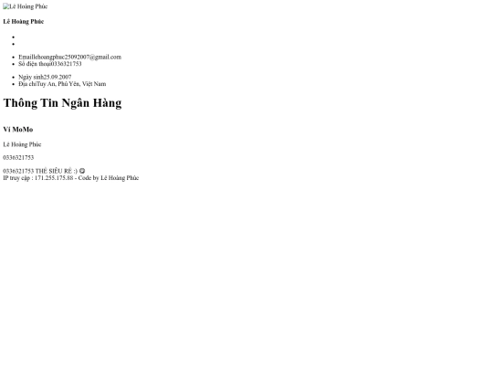 Lehoangphuc25092007 screenshot
