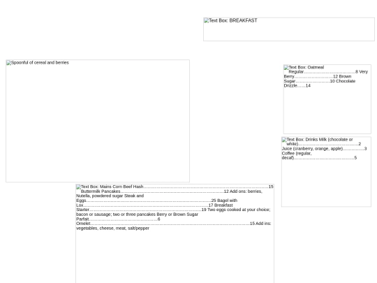 Resturant Menu screenshot