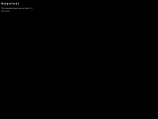 not_found screenshot