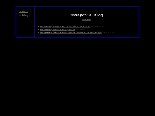 blog screenshot