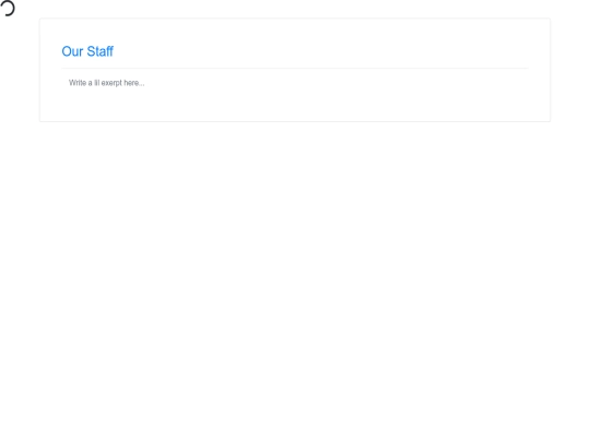 staff screenshot