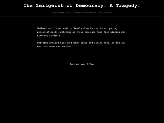 commentaries/the-zeitgeist-of-democracy-a-tragedy screenshot