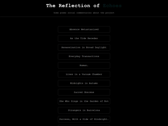 poems screenshot