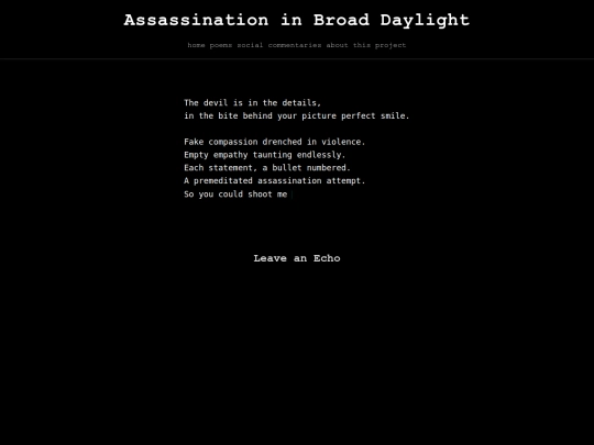 poems/assassination-in-broad-daylight screenshot
