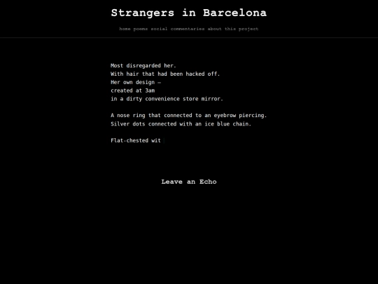 poems/strangers-in-barcelona screenshot