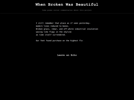poems/when-broken-was-beautiful screenshot