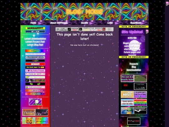 blog/bloghome screenshot