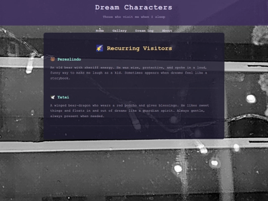 characters screenshot