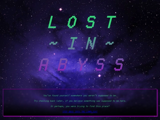 not_found screenshot