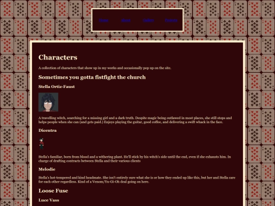 characters/characters screenshot