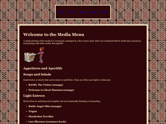 projects/mediamenu screenshot