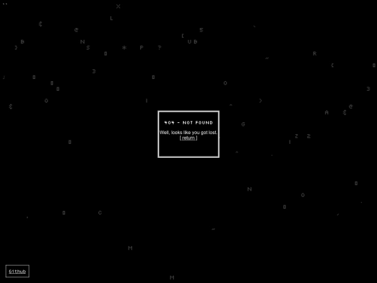 not_found screenshot