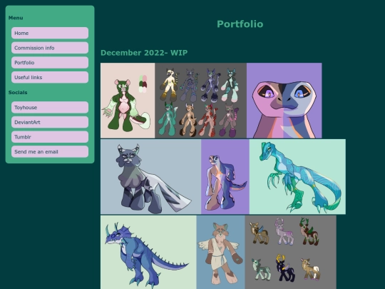 portfolio screenshot