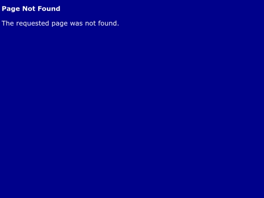 not_found screenshot