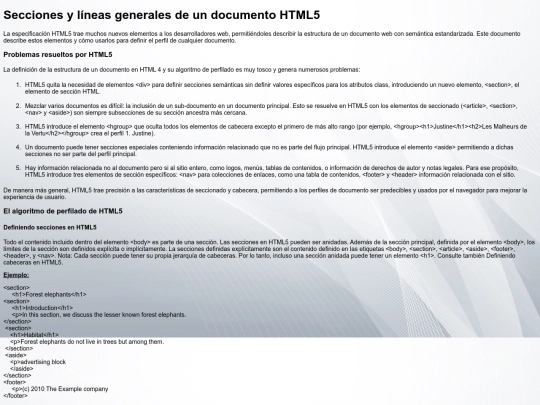 ejercicioMod1/seccionesHTML screenshot