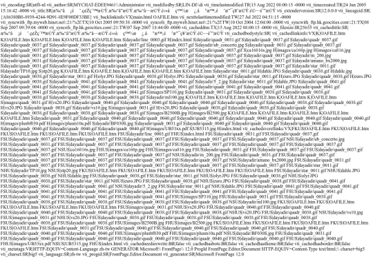 _vti_cnf/OAFILE screenshot