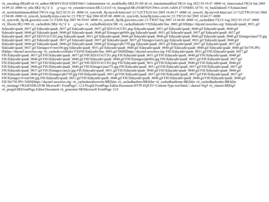 _vti_cnf/VIEW1 screenshot