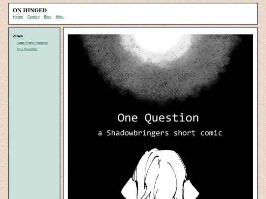 comics/OneQuestion_minizine screenshot