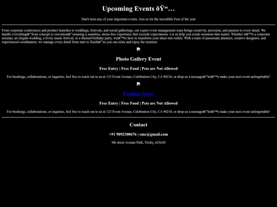 event/event screenshot