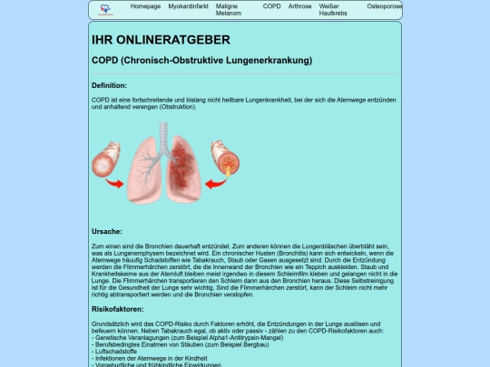 COPD screenshot