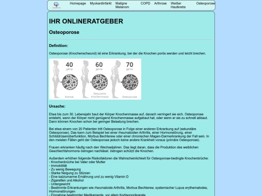 Osteoporose screenshot