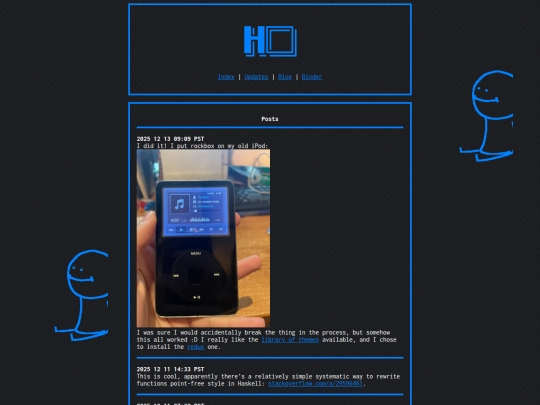 posts screenshot