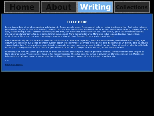 writing/story-template-test screenshot