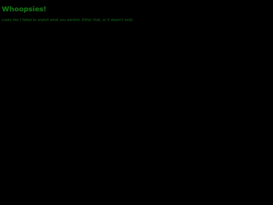 not_found screenshot