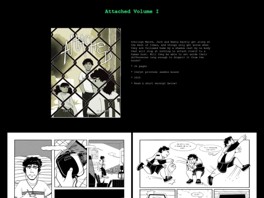 Comics/AttachedI screenshot