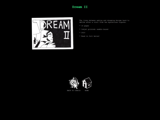 Comics/DreamII screenshot