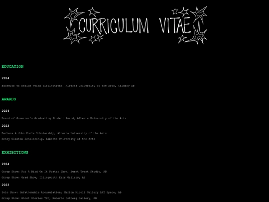 cv screenshot