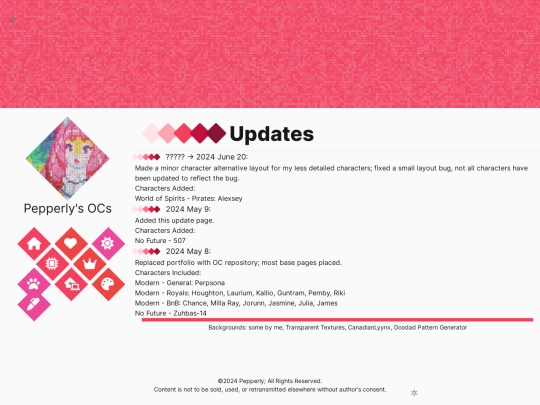 updates screenshot