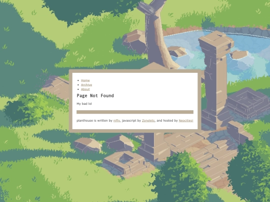 not_found screenshot