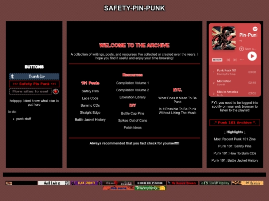punk101archive screenshot