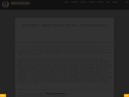 blogposts/creimerman/matias/best-practices/dotnet-best-practices-interfaces screenshot