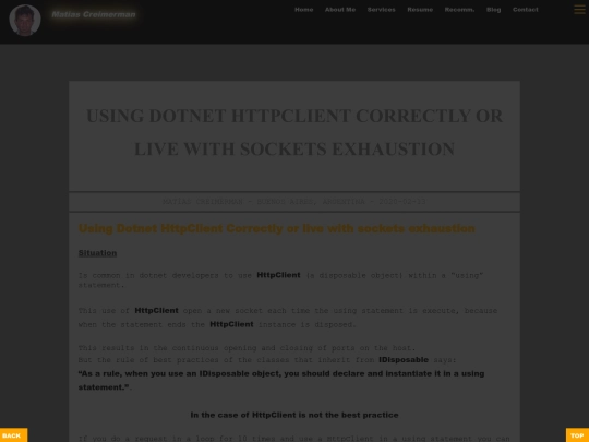 blogposts/creimerman/matias/best-practices/using-dotnet-httpclient-correctly-or-live-with-sockets-exhaustion screenshot