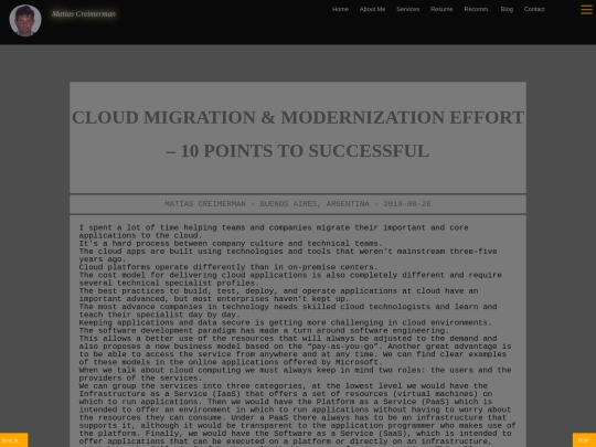 blogposts/creimerman/matias/cloud/cloud-migration-and-modernization-effort-10-points-to-successful screenshot