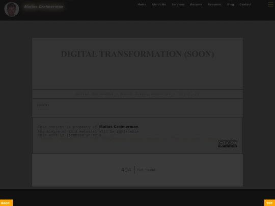 blogposts/creimerman/matias/future-of-work/en/disruption/digital-transformation screenshot