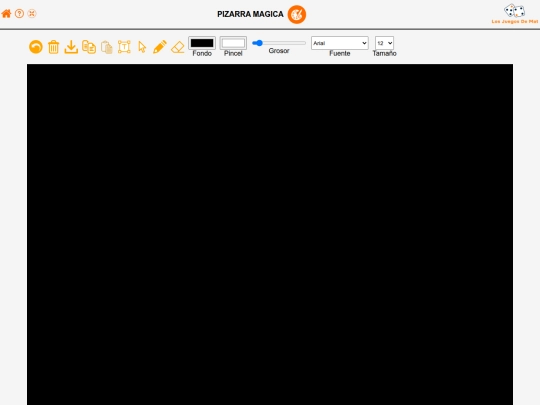 juegos/pizarra-magica screenshot
