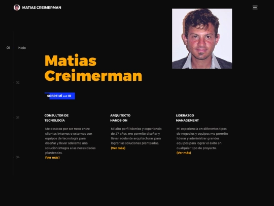 matias-creimerman-cv screenshot